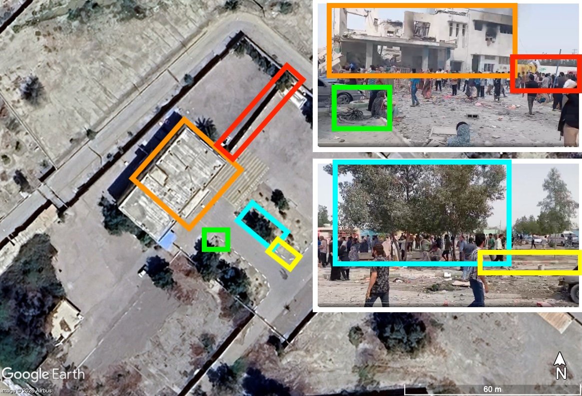 minab iran vergleich satellit