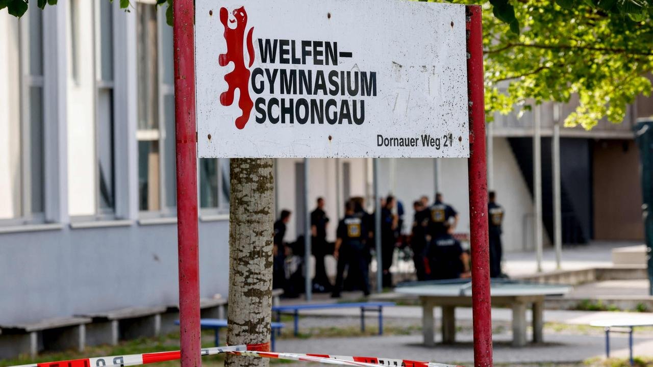 Angriff an Gymnasium in Schongau: Hinweise auf extremistisches Motiv Angriff an Gymnasium in Schongau: Hinweise auf extremistisches Motiv