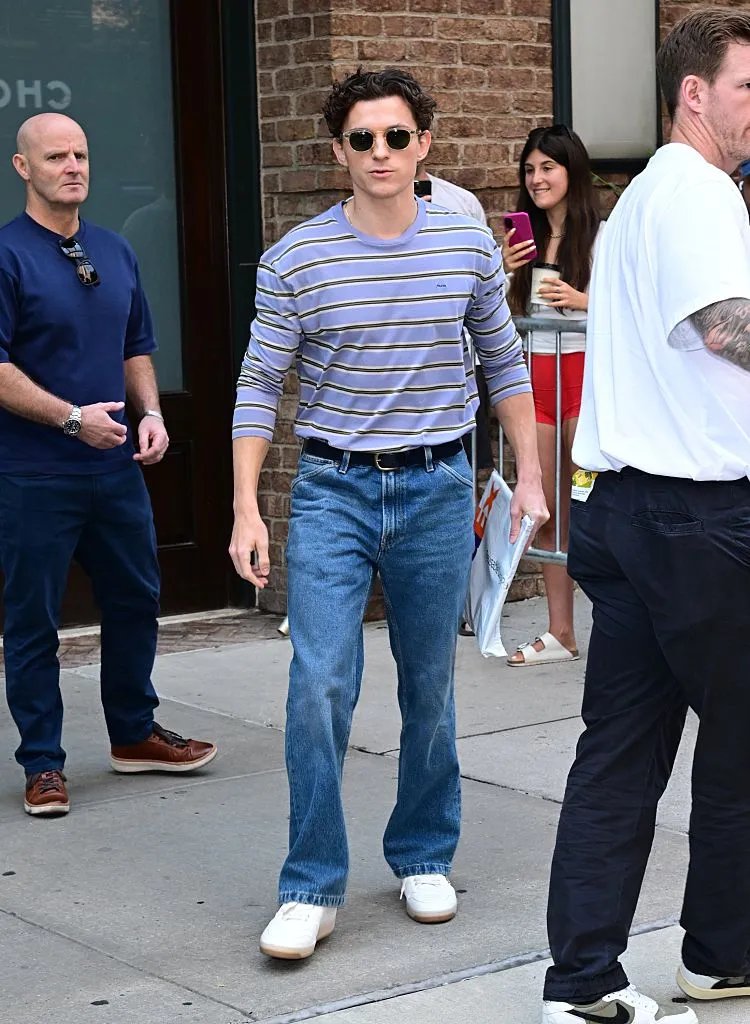 Tom Holland is seen on July 17 2026 in New York City.