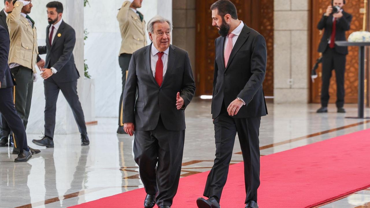 Guterres besucht als erster UN-Generalsekretär seit 15 Jahren Syrien