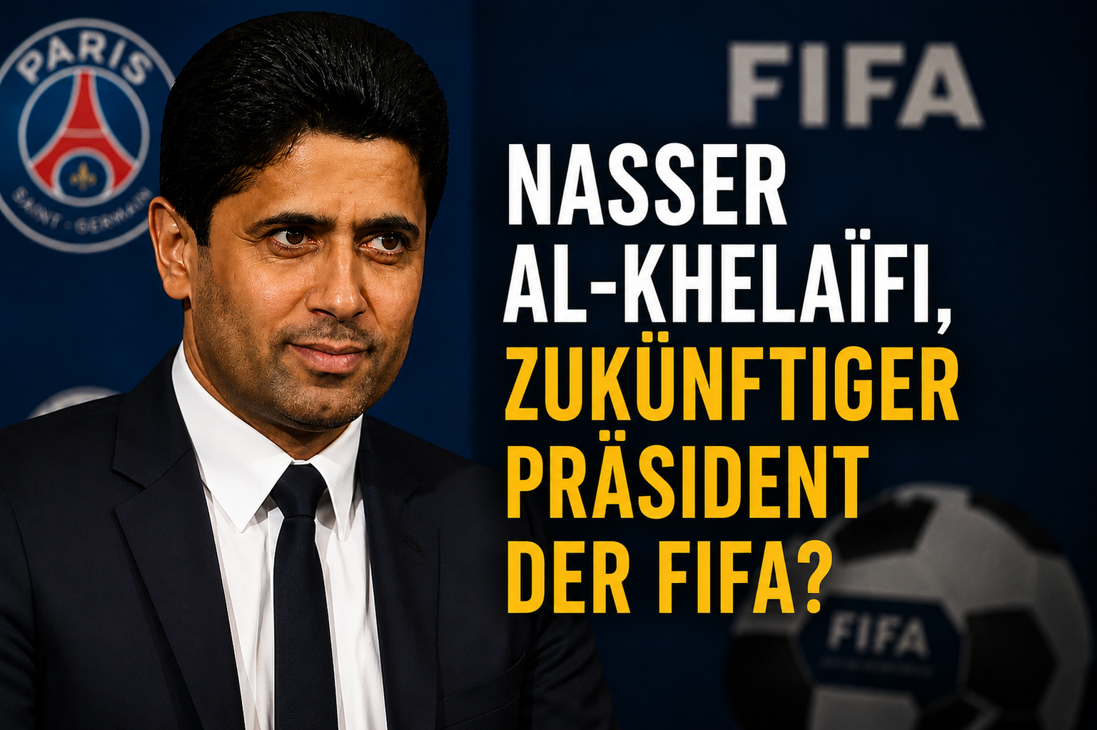 Nasser Al-Khelaïfi, zukünftiger FIFA-Präsident?