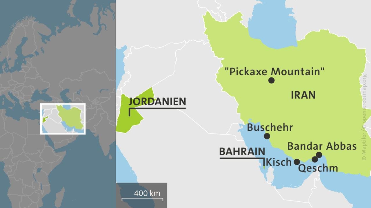 US-Militär wehrt offenbar Raketen aus Iran ab
