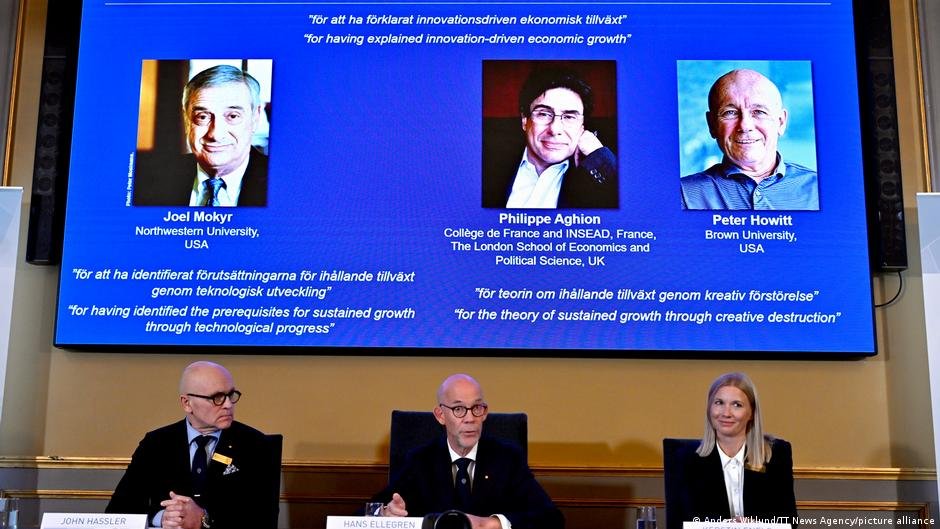 Wirtschaftsnobelpreis für Forschung zu nachhaltigem Wachstum