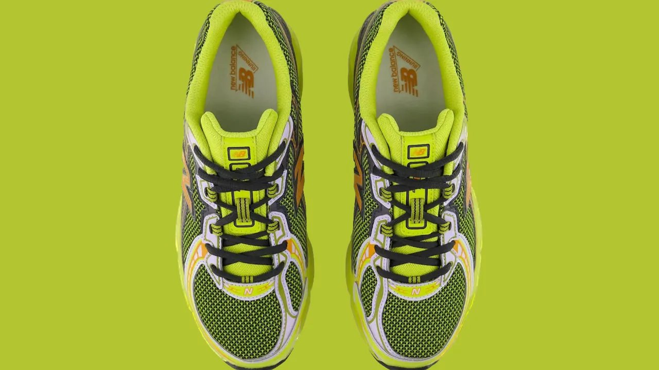 Der neue New Balance 740 bringt die 2000er zurück – in einer knalligen Y2K-Version