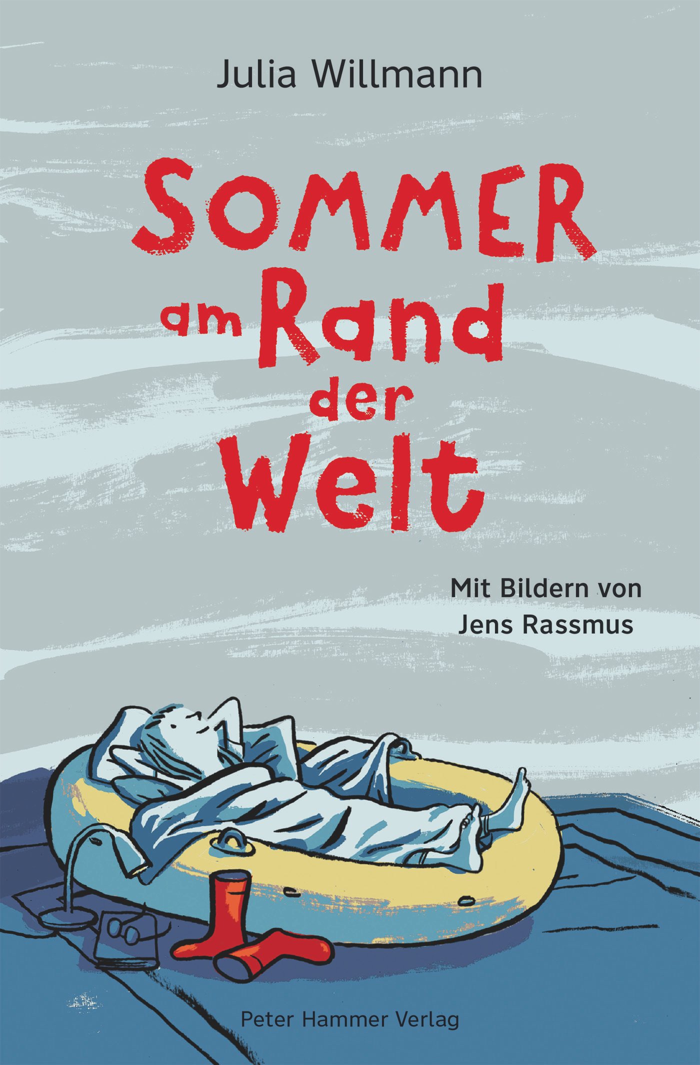 Große Träume in roten Gummistiefeln
