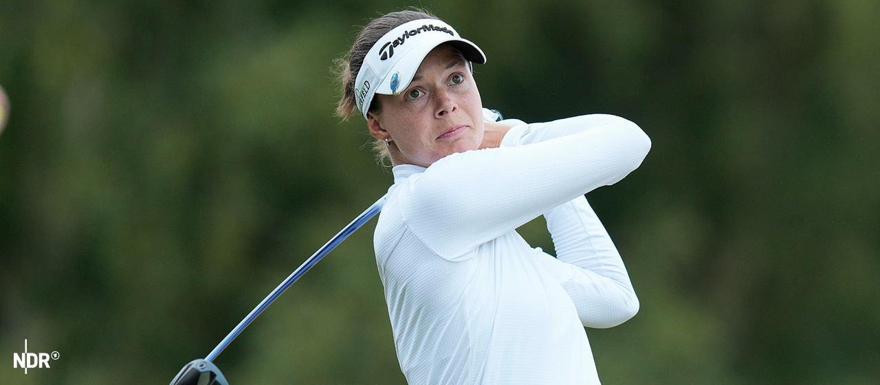 Golferin Ester Henseleit bei den British Open 2026 | IMAGO/Steve Flynn Golferin Ester Henseleit bei den British Open 2026