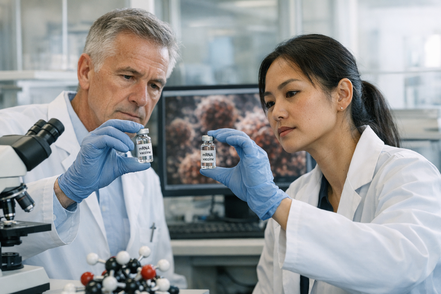 Merck und Moderna melden positive Testergebnisse für mRNA-Impfstoff gegen Melanom Merck und Moderna melden positive Testergebnisse für mRNA-Impfstoff gegen Melanom
