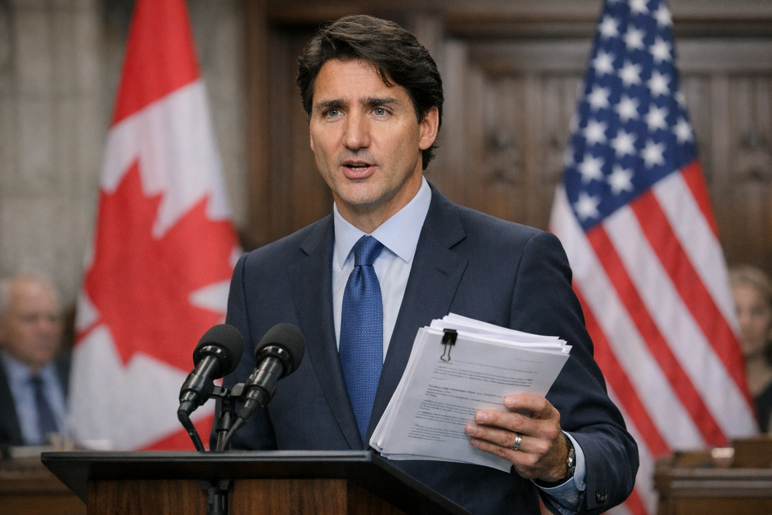Trudeau setzt Prinzipien über ein schnelles Abkommen: Kanada trägt wirtschaftliche Risiken