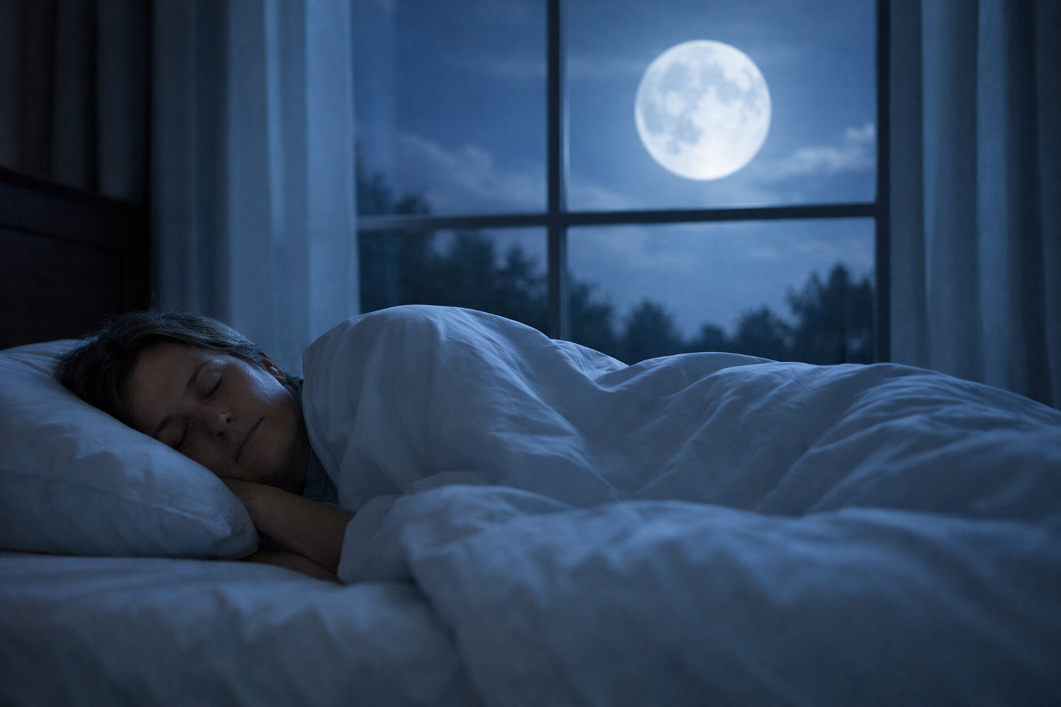 Vollmond und Schlaf: Was hinter der Wolfsstunde steckt