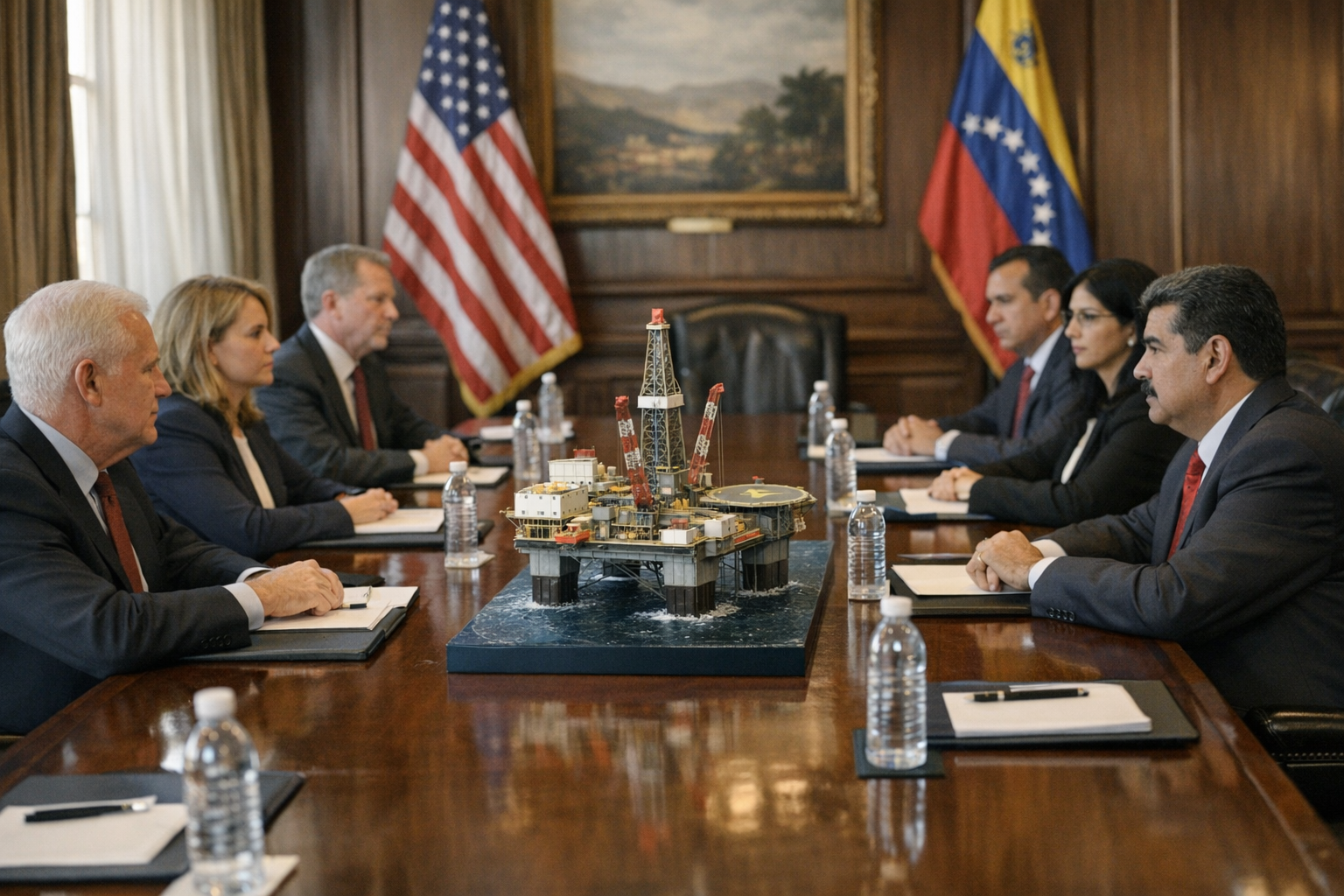 USA streben direkte Beteiligungen an venezolanischem Öl an USA streben direkte Beteiligungen an venezolanischem Öl an