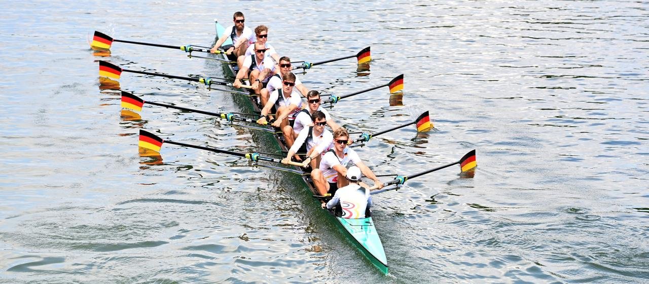Der Deutschland-Achter im Rudern