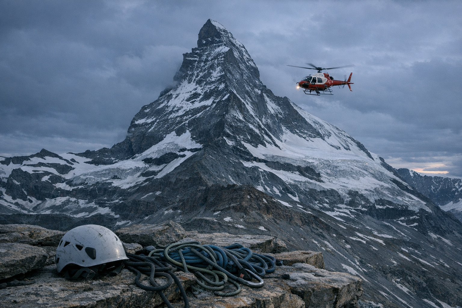 Suche eingestellt: Familie vermutet Absturz von Kalie McCrystal am Matterhorn
