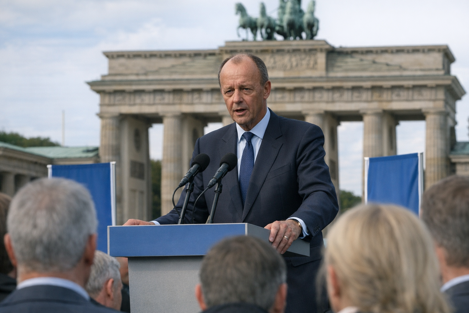Merz mobilisiert in Berlin: Unterstützung für Evers hebt Bundesrelevanz hervor