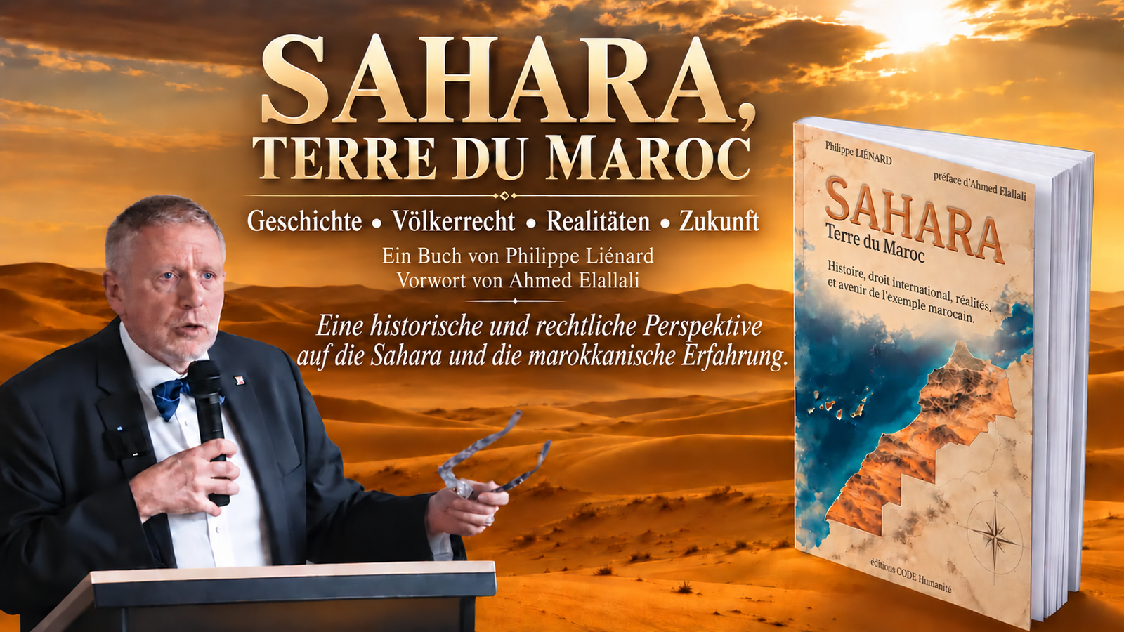 “Sahara, Terre du Maroc”: ein besonderes Buch zum Tag der Einheit am 31. Oktober