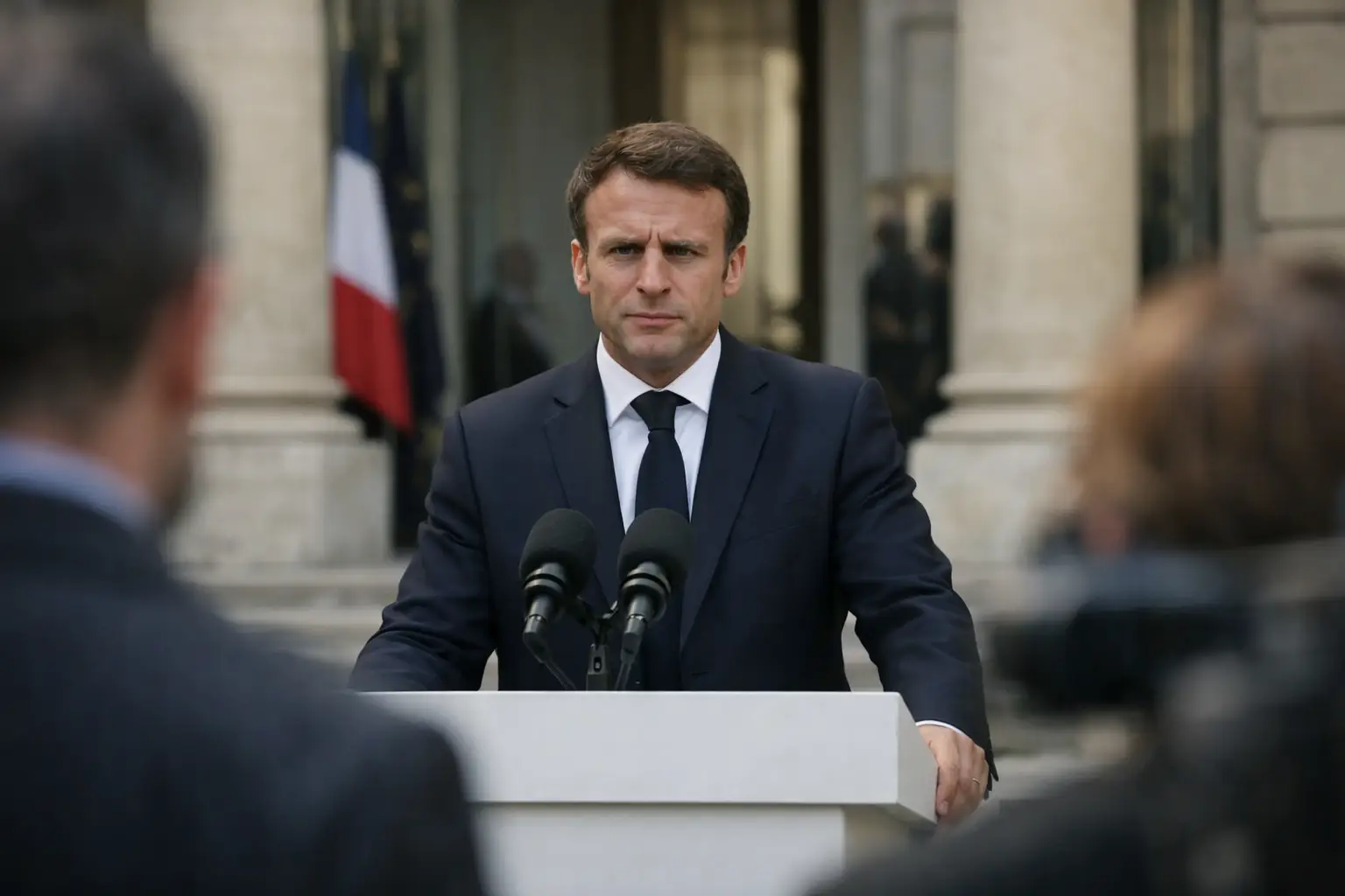 Macron verurteilt Verwüstungen nach Ausschreitungen und kündigt Versammlungsverbote an