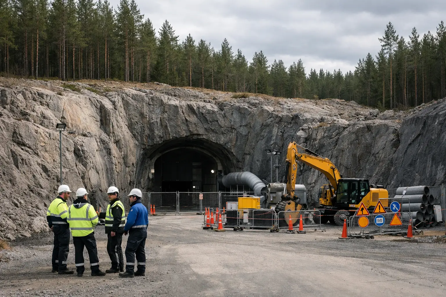 Finnland gibt grünes Licht: Onkalo, das erste Endlager für Atommüll, darf in Betrieb gehen Finnland gibt grünes Licht: Onkalo, das erste Endlager für Atommüll, darf in Betrieb gehen