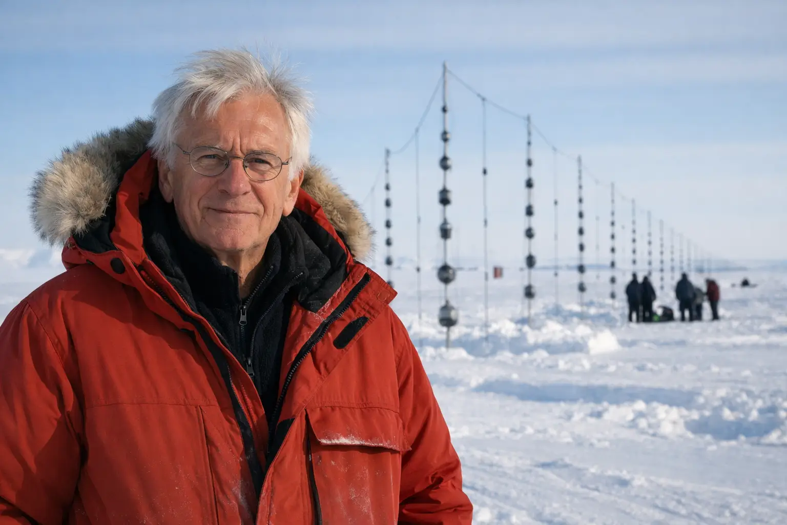Nobelpreis an Francis Halzen: Das antarktische Eis als Auge für Neutrinos