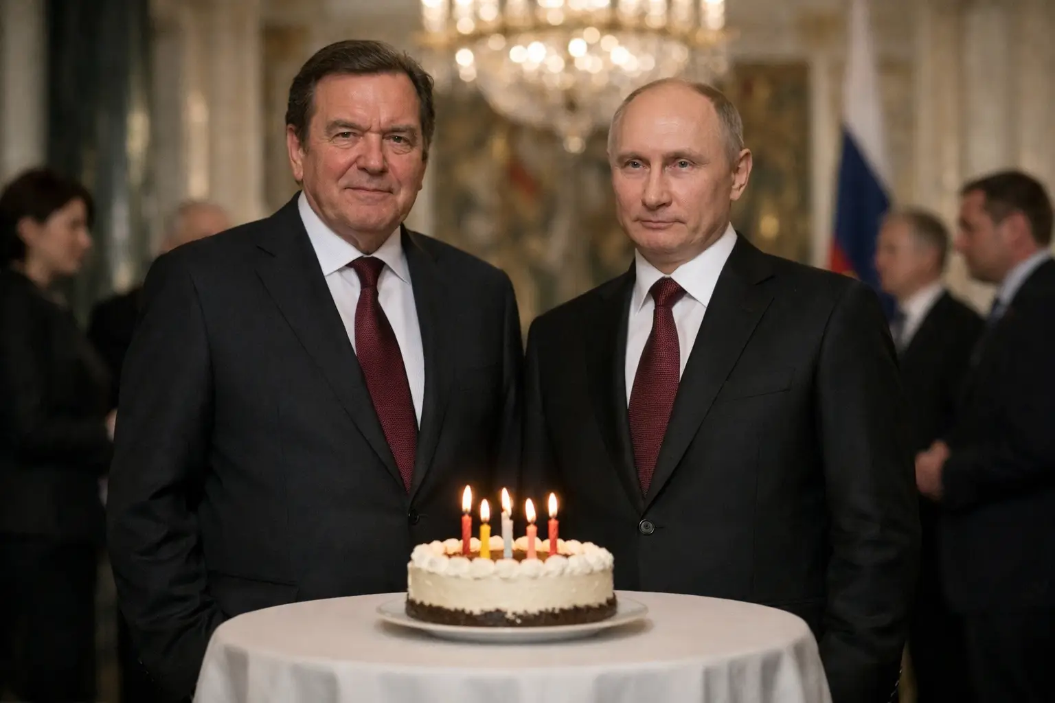 Breite Empörung: Schröders Teilnahme an Putins Geburtstagsfeier sorgt für politischen Aufschrei
