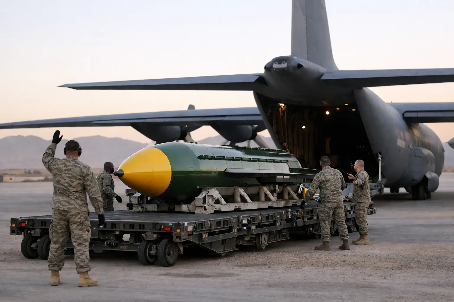 US-Regierung prüft offenbar Einsatz der „Mutter aller Bomben“ gegen Iran